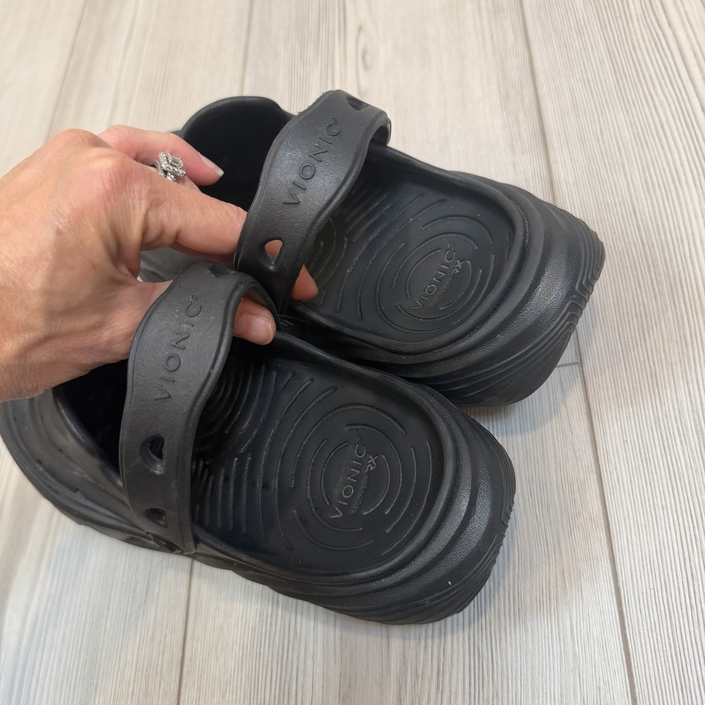 Vionic Wave RX Clog Black Women's Supportive Comfort Women's Size 8 - Picture 5 of 11